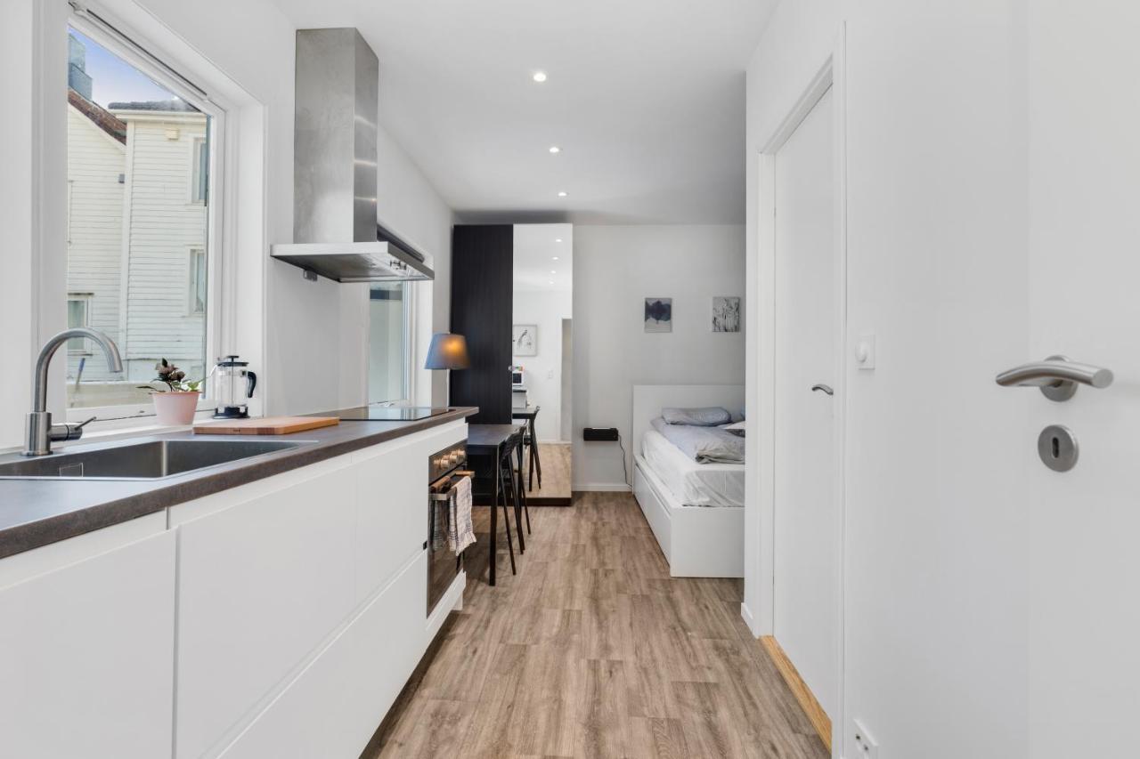 Central Studio Apartment Apt 102 สตาวังเงร์ ภายนอก รูปภาพ