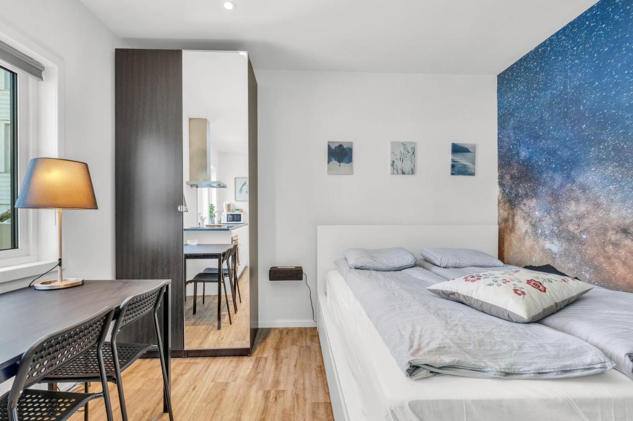 Central Studio Apartment Apt 102 สตาวังเงร์ ภายนอก รูปภาพ